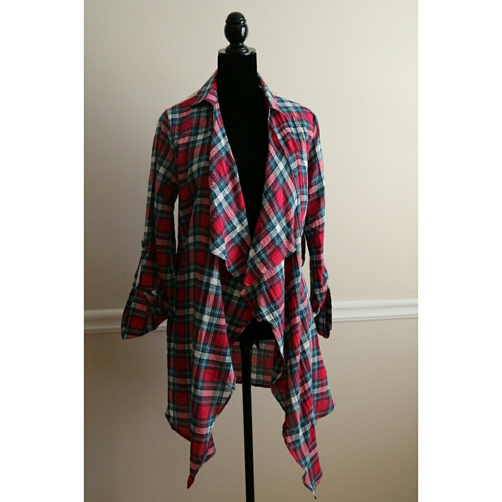 Sale Lucy Plaid Cardigan